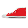 Oswald and the Star-Chaser - Red Starlond Design - Women's High Top Sneakers