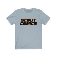 Scout Comics (Black Logo)  - Unisex Jersey T-Shirt