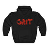 GRIT (Red Logo Design) - Heavy Blend™ Hooded Sweatshirt