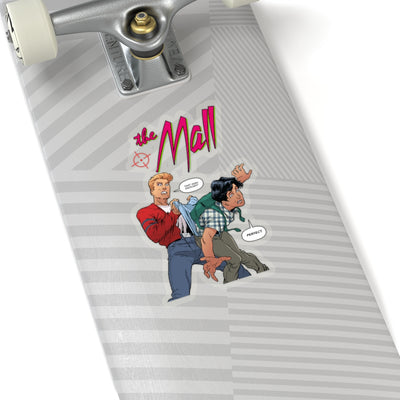 The Mall (Wedgie Design) - Kiss-Cut Stickers