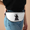 Locust (Down They Come Design) - White Fanny Pack