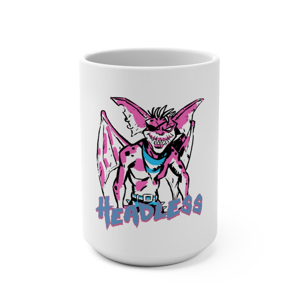 Headless (Gremlin Design) -  White Mug 15oz