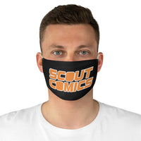 Scout Comics (Orange Logo) - Fabric Face Mask