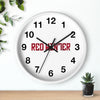 Red Winter (Logo Design) - Wall Clock