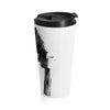 Sam And His Talking Gun (Gun Logo Design) - Stainless Steel Travel Mug