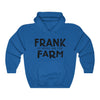 Frank At Home On The Farm (Logo Design) - Heavy Blend™ Hooded Sweatshirt