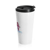 Soulstream (Group Design) - White Stainless Steel Travel Mug