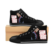 Sam and His Talking Gun - Sam & Logo - Men's High-top Sneakers