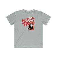 Action Tank - Red Logo Design - Kids Fine Jersey Tee