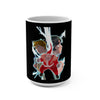 Red XMAS (Alternative Design) - Black Coffee Mug 15oz