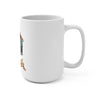 The Mapmaker (Design 1) - White Coffee Mug 15oz