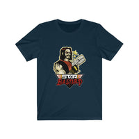 Star Bastard (Captain Greeves Design)  - Unisx Jersey T-Shirt