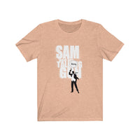 Sam and His Talking Gun (Bang Design)  - Unisex Jersey T-Shirt