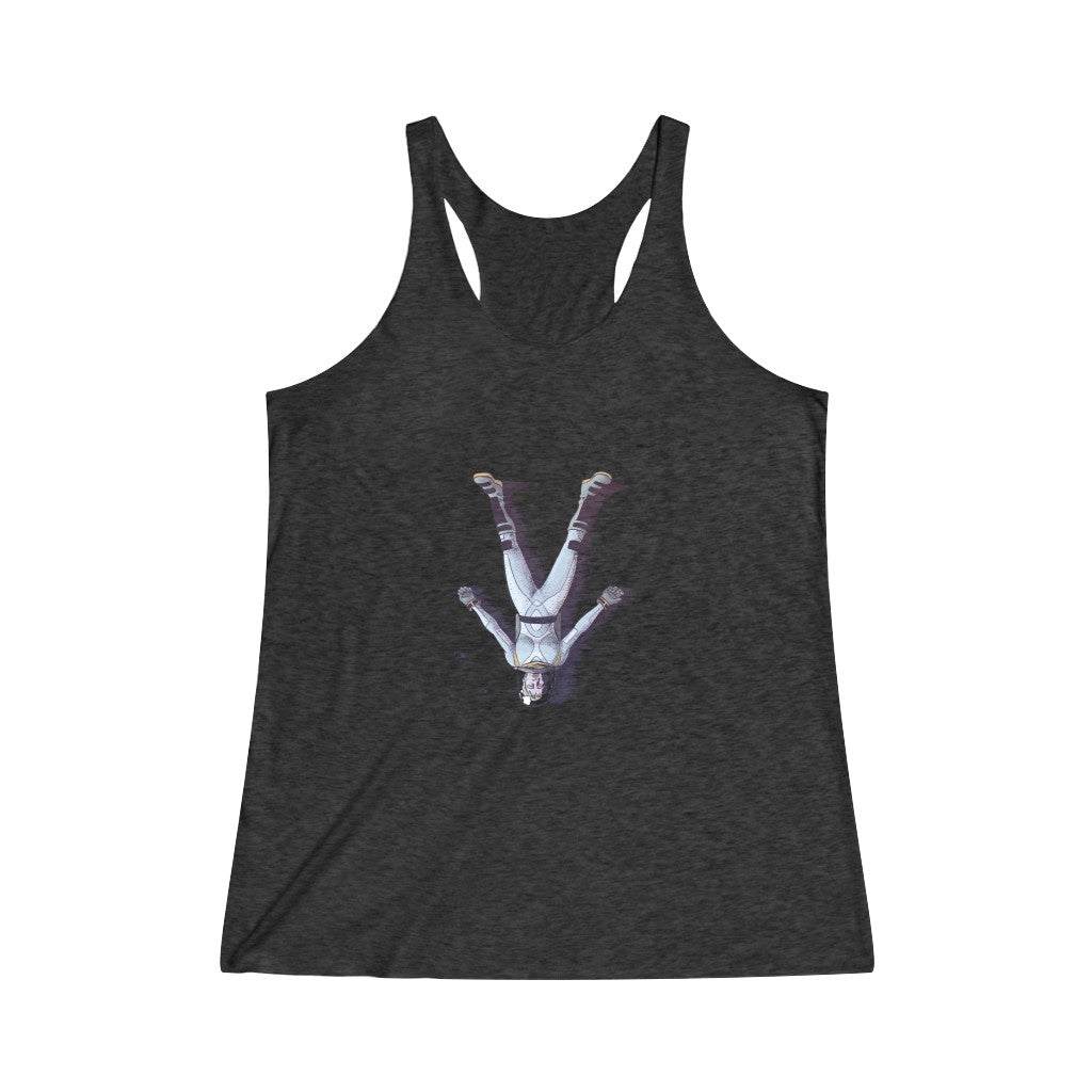 Canopus (Helen Upside Down Design) - Women's Tri-Blend Racerback Tank