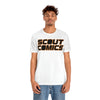 Scout Comics - Black Logo - Unisex Jersey Short Sleeve Tee