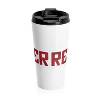 Red Winter (Logo Design) - Stainless Steel Travel Mug