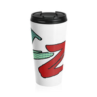 Category Zero (CZ Logo Design) - Stainless Steel Travel Mug