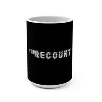 The Recount (Grey Logo Design) - Black Mug 15oz