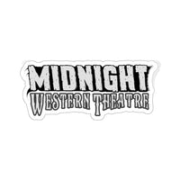 Midnight Western Theatre (Logo) - Kiss-Cut Stickers
