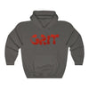 GRIT (Red Logo Design) - Heavy Blend™ Hooded Sweatshirt