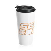 Scout Comics (White Logo) - Stainless Steel Travel Mug