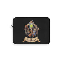 The Mapmaker (Design 2) - Black Laptop Sleeve