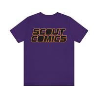 Scout Comics - Black Logo - Unisex Jersey Short Sleeve Tee