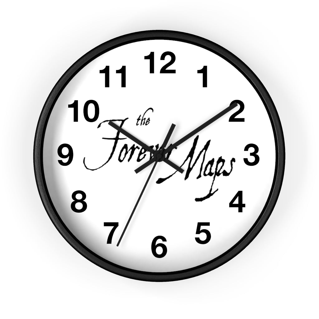 Forever Maps (Logo Design) - Wall Clock