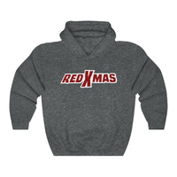 Red XMAS (Logo Design) - Heavy Blend™ Hooded Sweatshirt