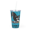 Bandit - This is How I Roll - Plastic Tumbler with Straw