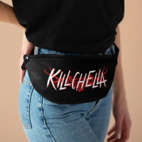 Killchella (White Logo Design) - Black Fanny Pack