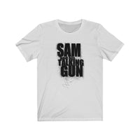 Sam and His Talking Gun (Logo Design)  - Unisex Jersey T-Shirt