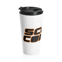 Scout Comics (Black Logo) - Stainless Steel Travel Mug