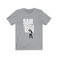 Sam and His Talking Gun (Bang Design)  - Unisex Jersey T-Shirt