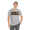 Scout Comics - Black Logo - Unisex Jersey Short Sleeve Tee