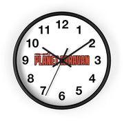 Planet Caravan (Logo Design) - Wall Clock