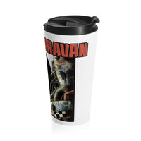 Planet Caravan (Silverbax Design) - Stainless Steel Travel Mug