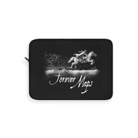 Forever Maps (Gallop Design) - Black Laptop Sleeve