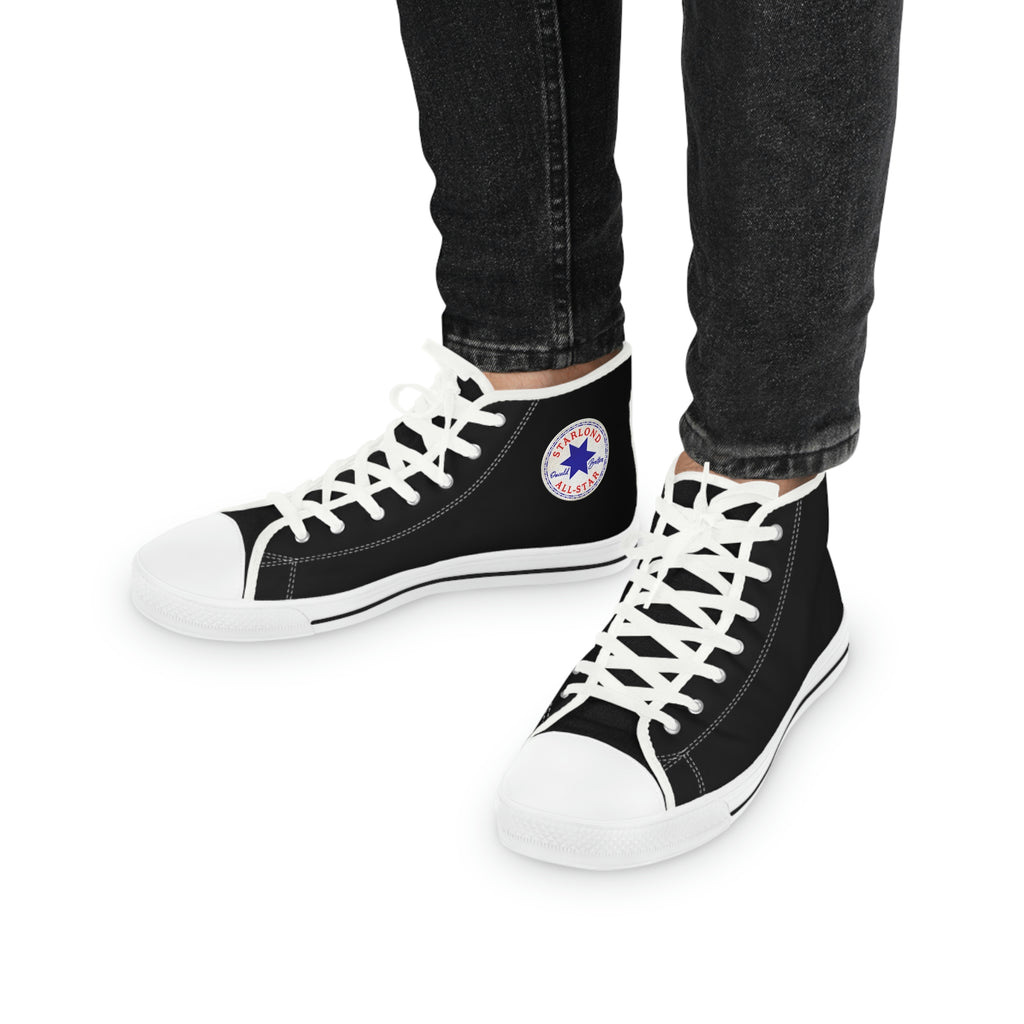 Oswald and the Star-Chaser - Starlond Design - Men's High Top Sneakers