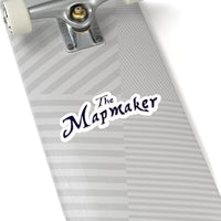 The Mapmaker (Logo Design) - Kiss-Cut Stickers