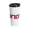 Red Winter (Logo Design) - Stainless Steel Travel Mug
