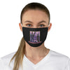 Concrete Jungle (Issue One Design) - Black Fabric Face Mask