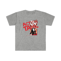 Action Tank - Red Action Tank Logo - Unisex Softstyle T-Shirt