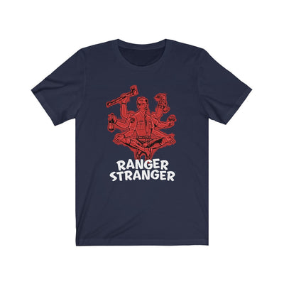 Ranger Stranger - Red Logo - Unisex Jersey Short Sleeve Tee