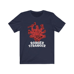 Ranger Stranger - Red Logo - Unisex Jersey Short Sleeve Tee