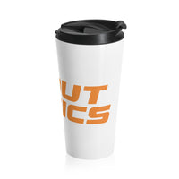 Scout Comics (Orange Logo) - Stainless Steel Travel Mug