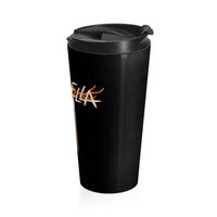 Killchella (Design One) - Black Stainless Steel Travel Mug