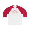 Third Wave 99 - Passion Fruit Design - Unisex 3\4 Sleeve Baseball Tee