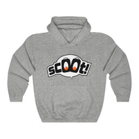 Scoot Logo Design - Unisex Heavy Blend™ Hooded Sweatshirt