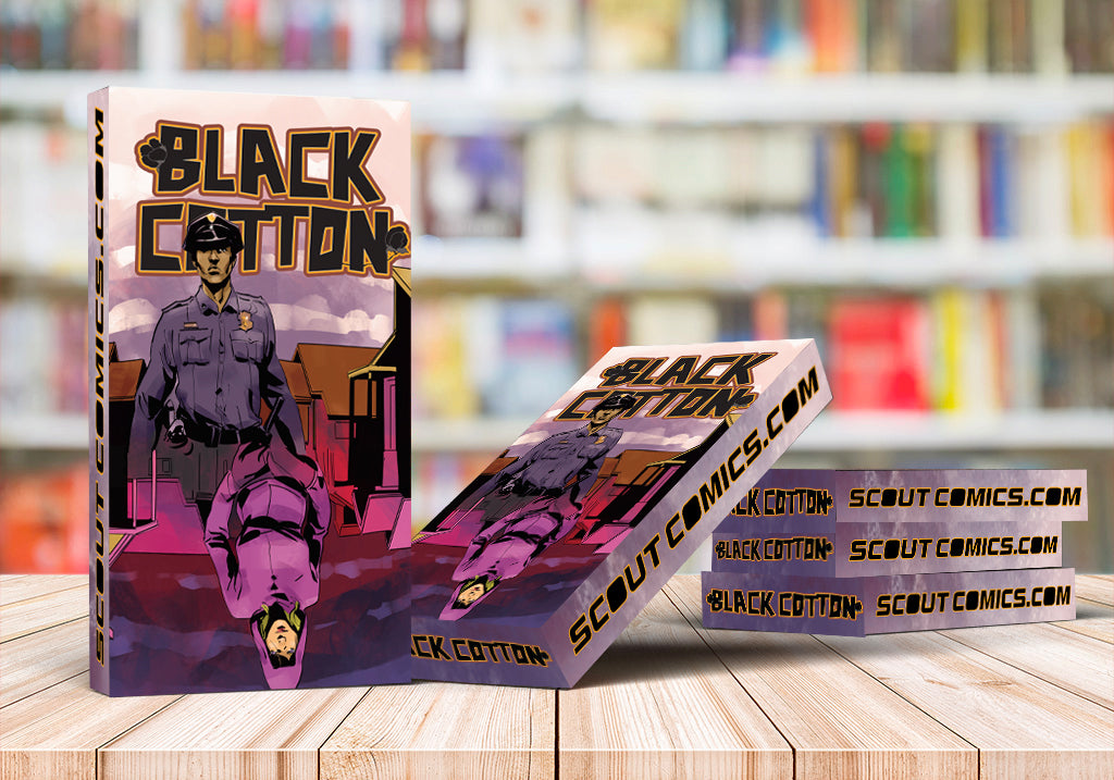 Black Cotton - TITLE BOX - COMIC BOOK SET - 1-6